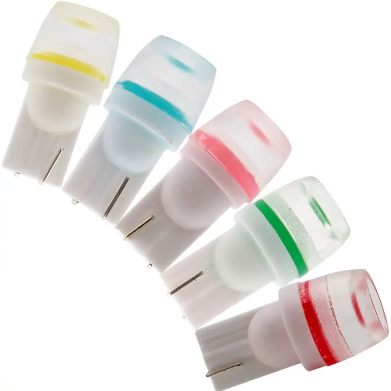 

Mix Colors!! 50X T10 194 168 W5W F10 LED Light Bulb Concave Lens Clearance Lights 12V 40LM Super Bright Auto Bulbs