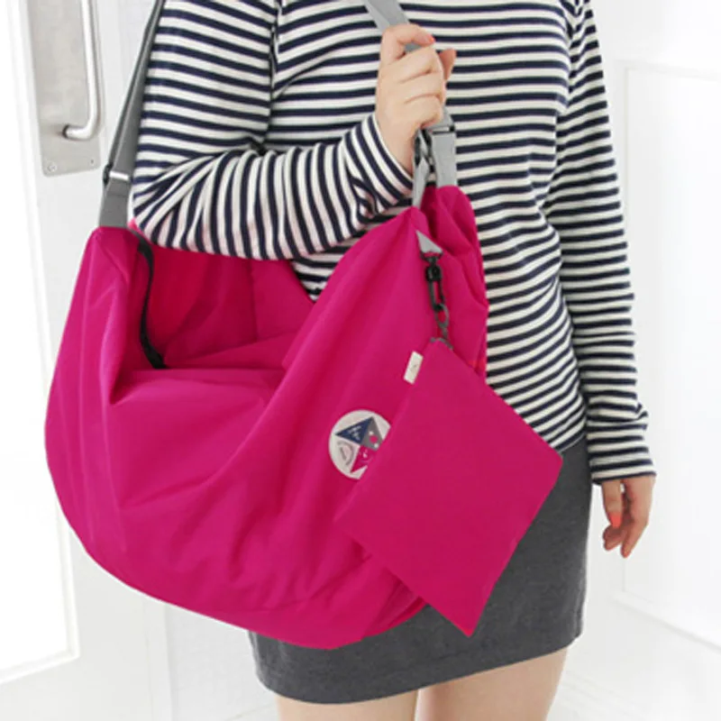 new nylon shopping arrangement backpack outdoor waterproof folding