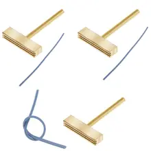 Т-образный медный наконечник паяльника с горячим прессом резиновый ЖК-экран плоский кабель инструмент для ремонта