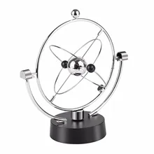 Oscilación magnética cinética Orbital artesanía decoración de escritorio equilibrio perpetuo globo Celestial Newton péndulo adornos para el hogar