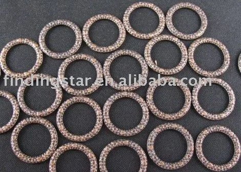 

FREE SHIPPING 450pcs Antiqued Copper heart circle links 14mm A1C
