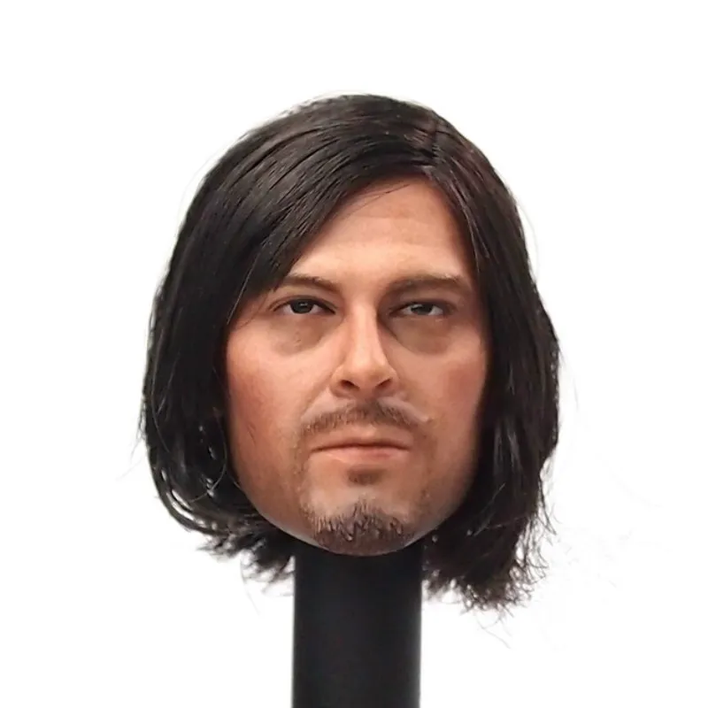 

Estartek 1/6 ZCTOYS The Walking Dead Zombie Shooter Daryl Dixon Normal & Battled Head Sculpt For 12 inch Action Figure DIY