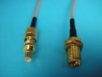 

25X Pigtail SMB Male to RP-SMA Female Jumper Cable BN23