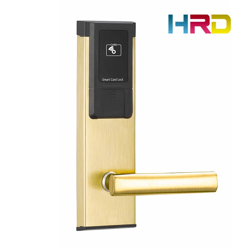 

China factory high security stainless steel intelligent hotel door lock