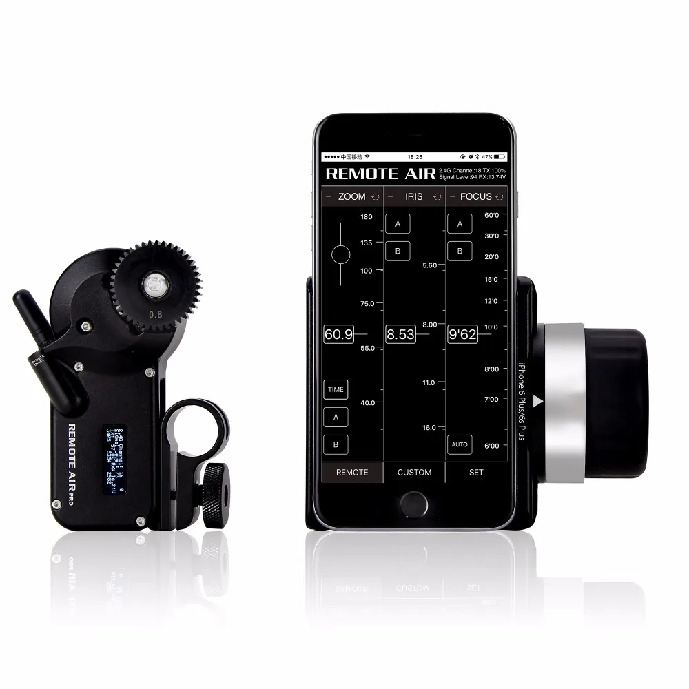 PDMOVIE REMOTE air Pro Single Channel motorized electric wireless