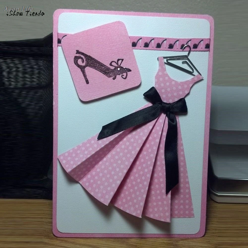 

ISHOWTIENDA Metal Cutting Dies Stencils Scrapbooking Embossing DIY Crafts Scrapbooking Cutting Dies