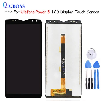 

For Ulefone Power 5 LCD Display +Touch Screen Assembly Digitizer Replacement For LCD Ulefone Power5 Display free Tools