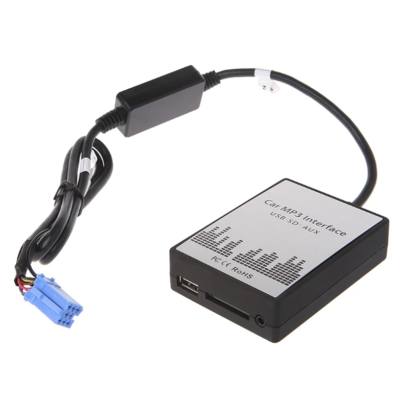 USB SD AUX Автомобильный MP3 музыкальный радио цифровой CD Changer адаптер для Renault 8pin Clio Avantime Master Modus Dayton интерфейс