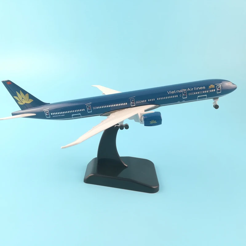 20 см 777 Вьетнам Airlines сплав металла модель самолета игрушка колеса самолет подарок на день рождения Коллекция стол игрушка