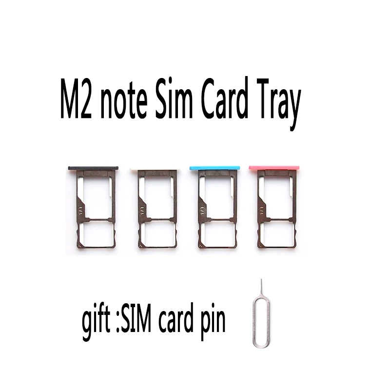 

For Meizu M2 NOTE 2 SIM Card Slot Tray Replacement phone small parts free shipping