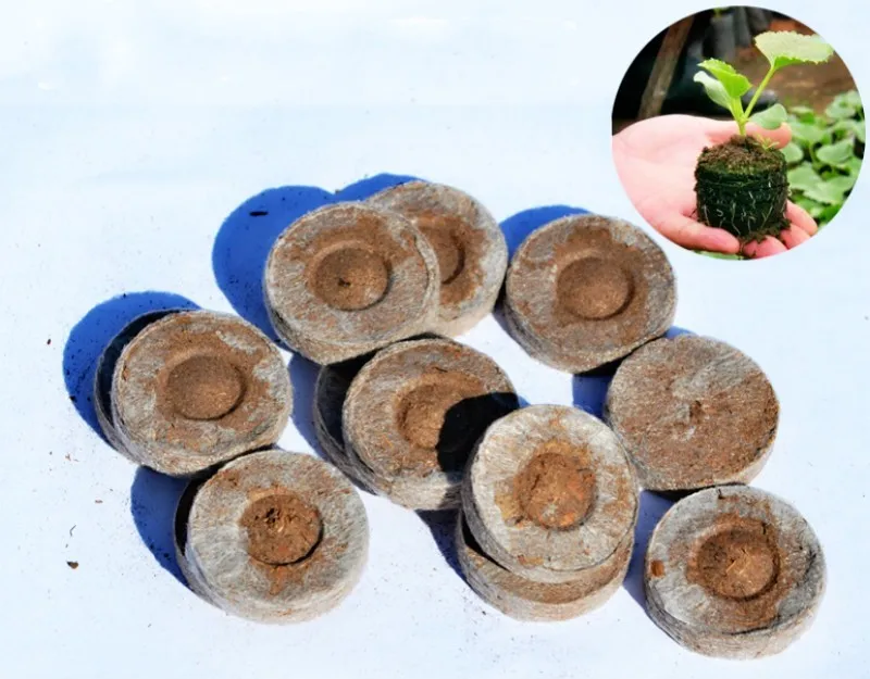 Peat Pellets bonsai Starting Plugs bonsai Starter Pallet Soil Block Professional Easy To Use 2 pcs/pack Peat Pellets bonsai Starting Plugs bonsai Starter Pallet Soil Block Professional Easy To Use 2 pcs/pack
