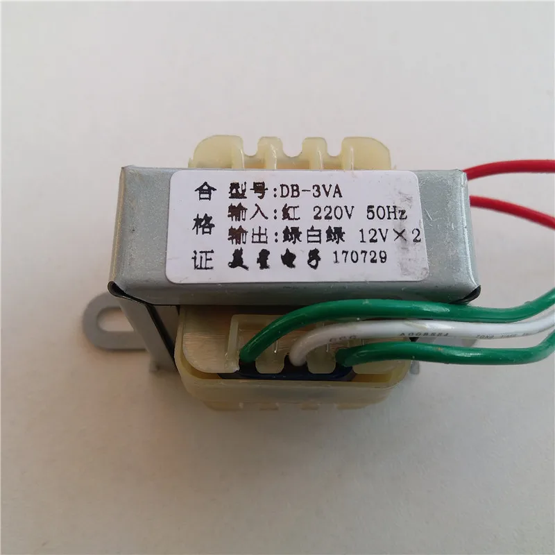 12V-0-12V 0.125A Transformer 3VA 220V input Power EI41 Sampling transformer power supply | Строительство и ремонт