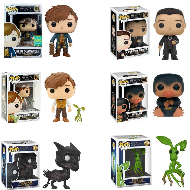 fantastic beasts funko pop list