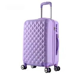 20 "24" 28 "дюймов Высокое качество тележка чемодан багаж случае путешественник коробка тягой ствол подвижного spinner колеса ABS + посадочный мешок