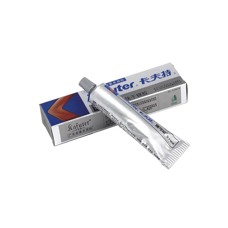 

Kafuter 50g Silver Waterproof Resistant to oil Resist high temperature sealant