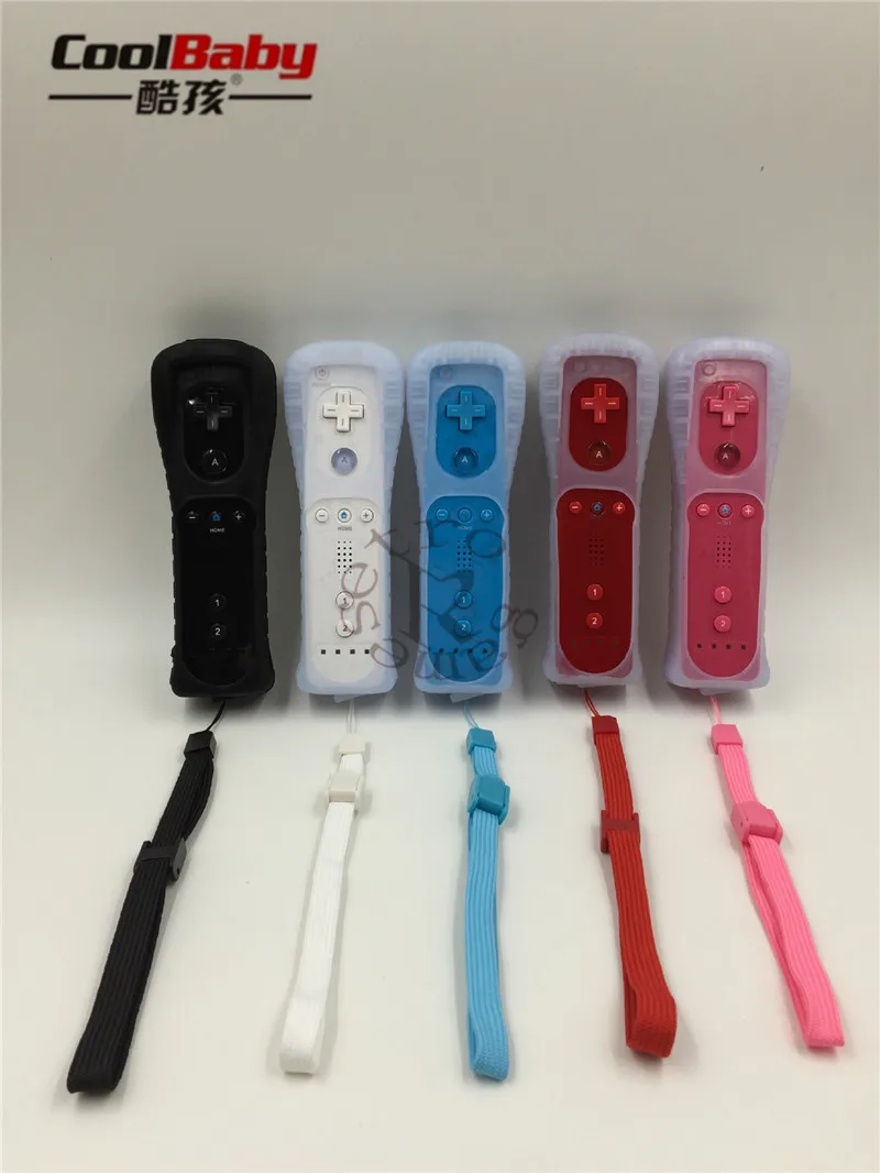 

Top Selling Wireless Compatible Remote Built-in Vibration Motor Remote Controller For Nintendo For Wii For WiiU Video Games