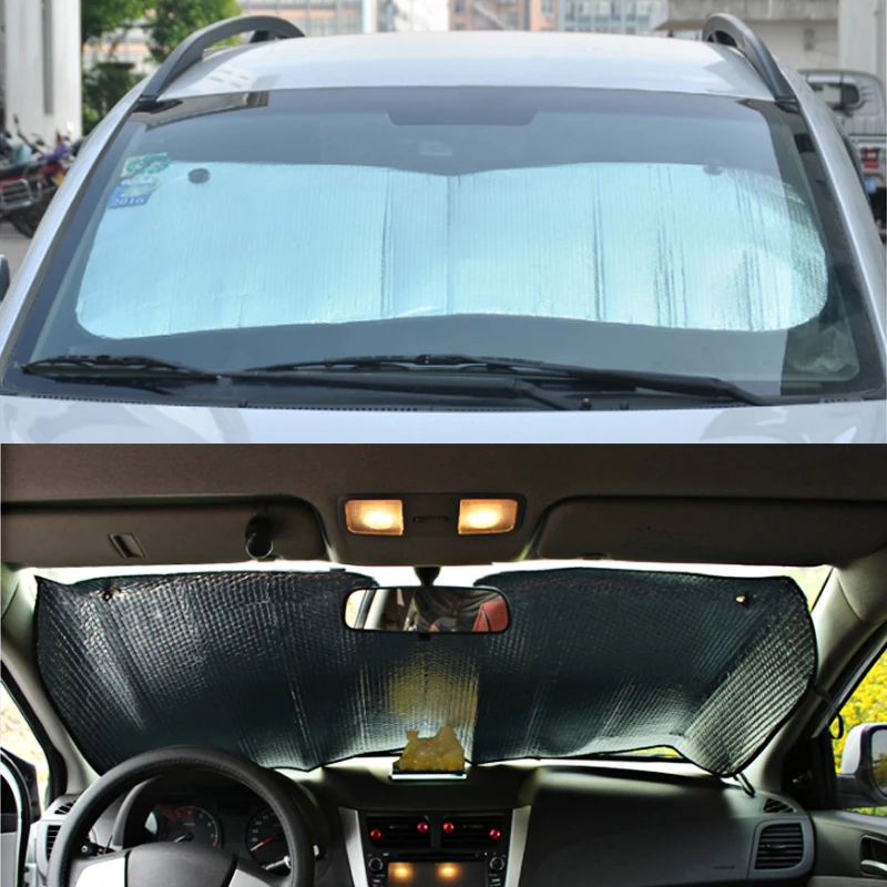 1 шт. 140*70 см задняя крышка для лобового стекла автомобиля, Солнцезащитная шторка, козырек для переднего автомобиля-Стайлинг, авто оконная Солнцезащитная пленка
