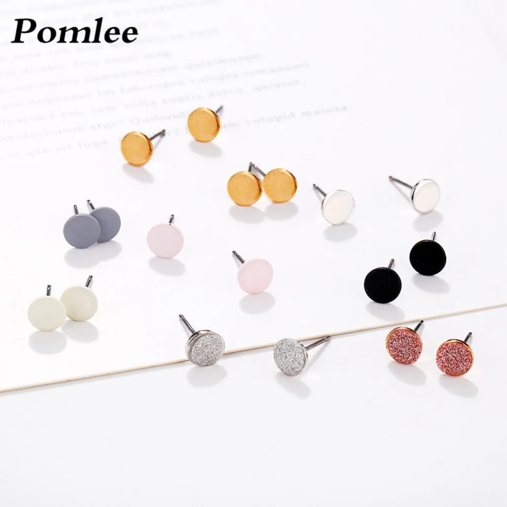 Pomlee 9 пар/компл. в богемном стиле свадебные серьги-гвоздики для Для женщин Мульти
