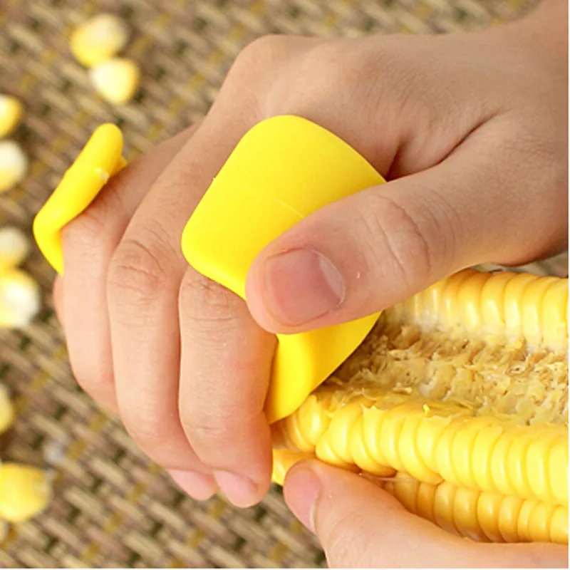 5pcs New Cooking tools Fruit Vegetable Kitchenware Creative household convenience stripping corn Practical knife, free shipping