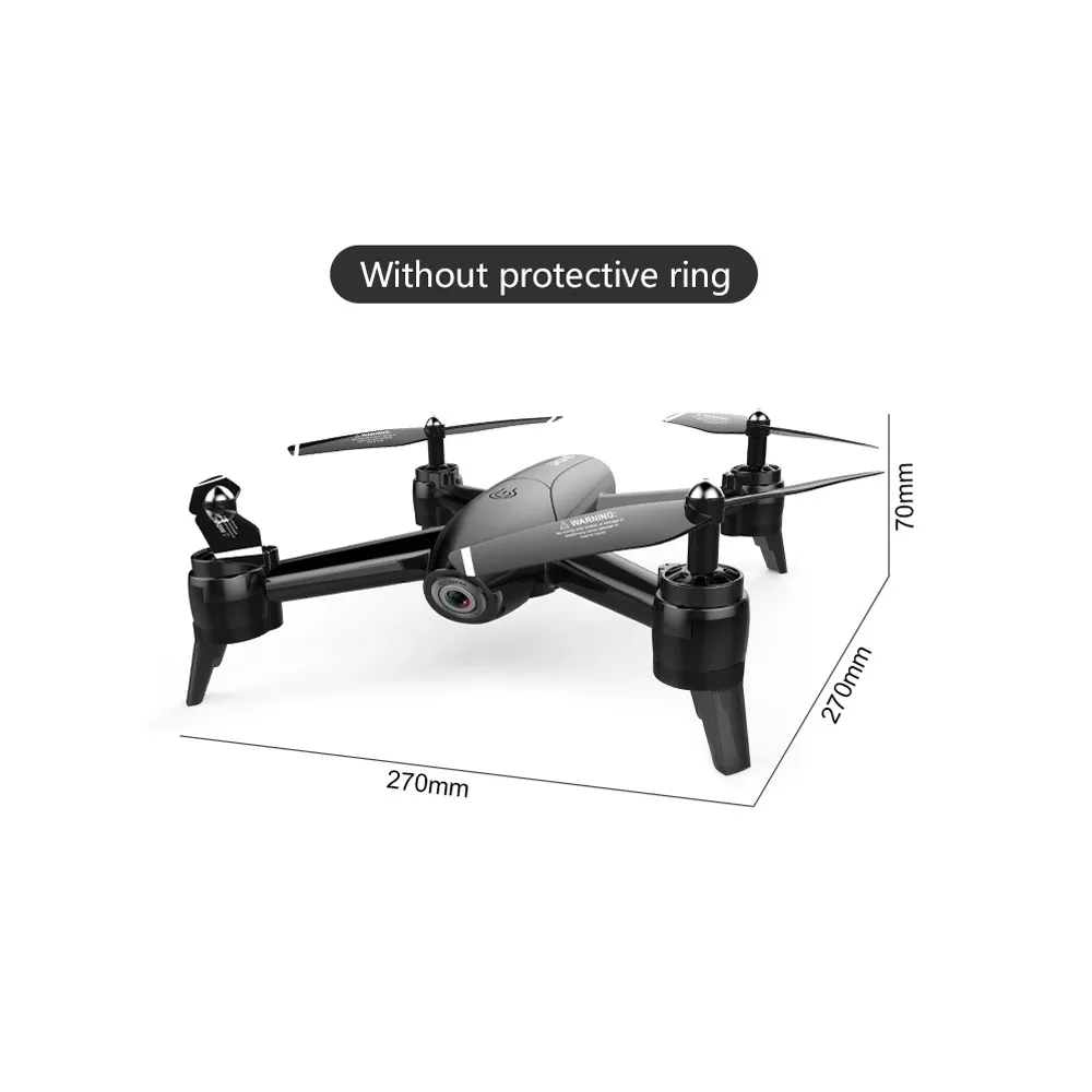 Дрон SG106 2,4 ГГц 4CH WiFi FPV оптический поток двойной 720P HD Вертолет камеры Квадрокоптер с автономным режимом селфи Дрон