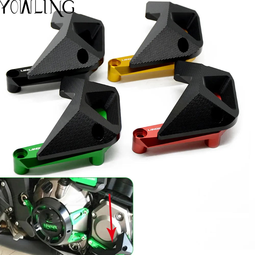 Aluminum Engine Guard Z1000 Z900 Engine Slider Protector For Z1000 Z1000SX Z1000 SX 2010 2011 2012 2013 2014 2015 2016 2017 Z900
