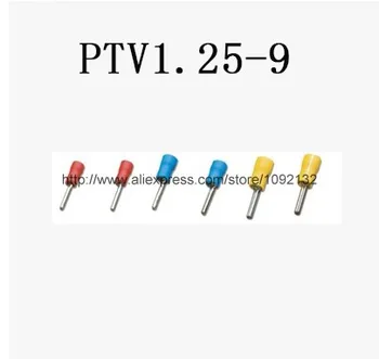 

1000PCS TZ-JTK Crimp Spade Cable Termination Connector Lug 22-16AWG 19AMP Pre-insulation Pin Terminal PTV1.25-9