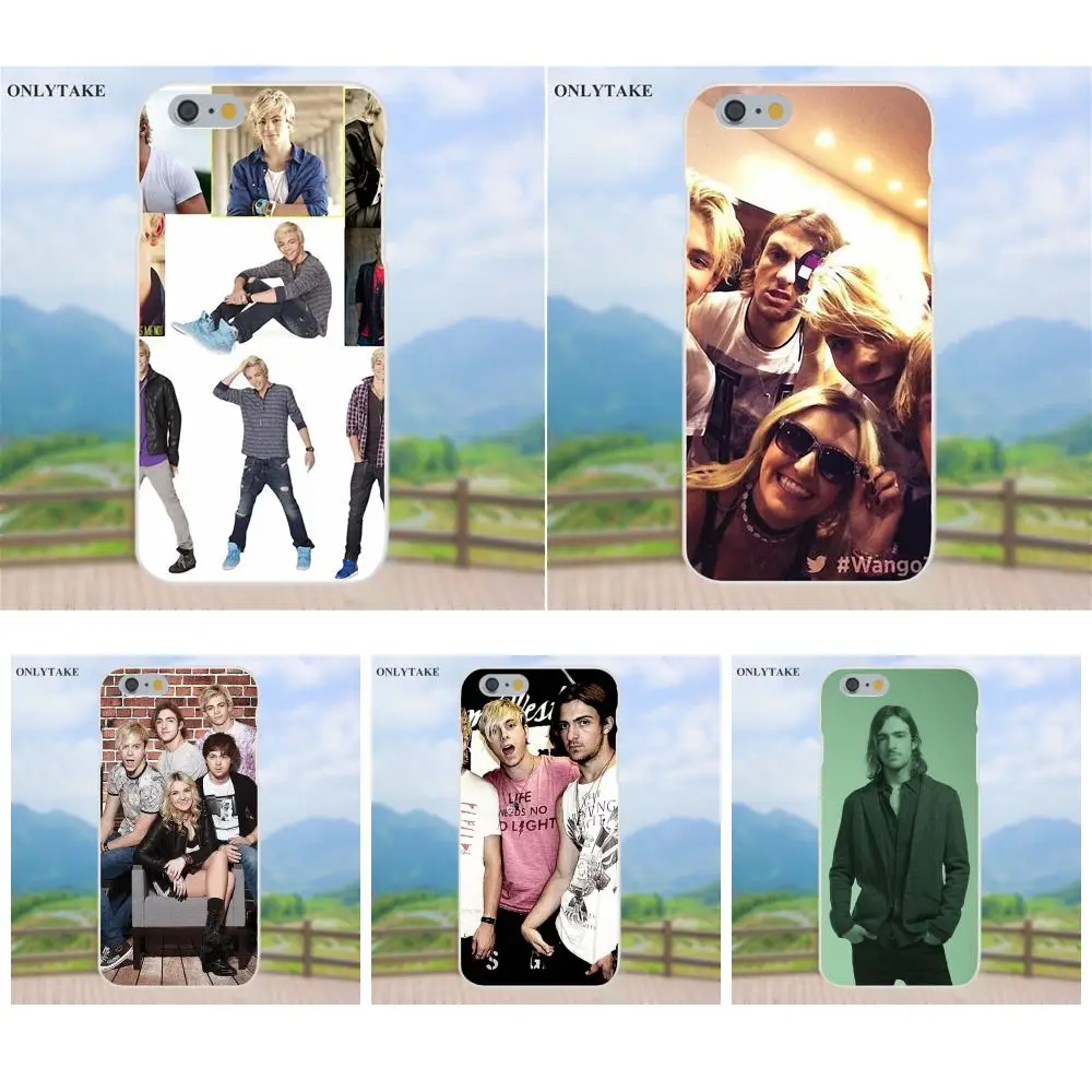 

For Apple iPhone 4 4S 5 5C SE 6 6S 7 8 Plus X Galaxy Grand Core II Prime Alpha TPU Pattern Case Cover Ross Lynch R5 Band