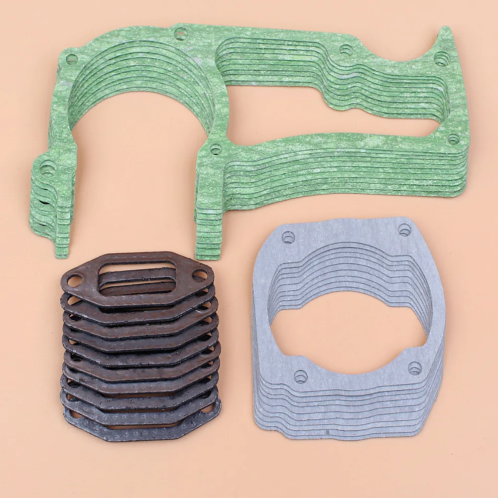 Muffler Cylinder Crankcase Gasket Set Fit HUSQVARNA 372 365 362 371 Chainsaw Replacement Parts Muffler Cylinder Crankcase Gasket Set Fit HUSQVARNA 372 365 362 371 Chainsaw Replacement Parts