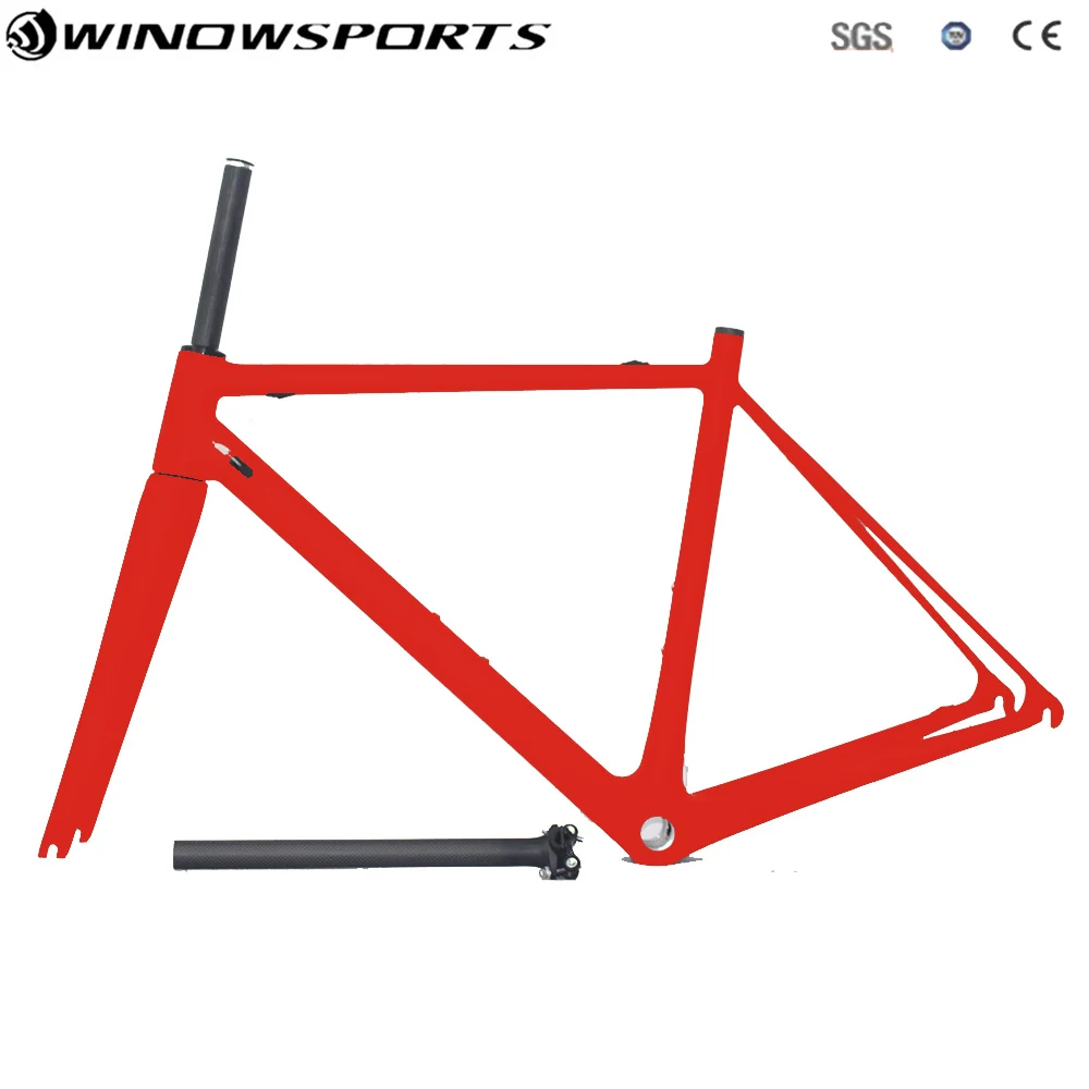 

Super Light Full Carbon Frame Bicycle Carbon Road Frame Internal Cabling cadre carbone Chinese Carbon Frame Road Cheap Road Bike