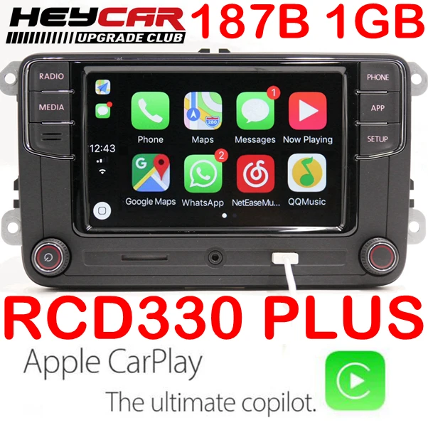 Carplay RCD330 Plus MIB 6 5 &quotРадио стерео для VW Polo Golf PassatB6 B7 CC Tiguan Jetta MK5 MK6 Touran Mirrorlink 1 Гб|mib|mib