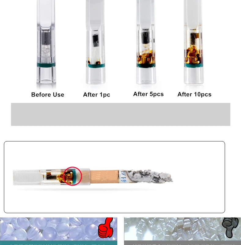 3 коробки/лот одноразовый сигаретный дегтярный фильтр Магнит зерно мундштук табак дегтярный фильтр советы фильтрация обычный держатель для сигарет