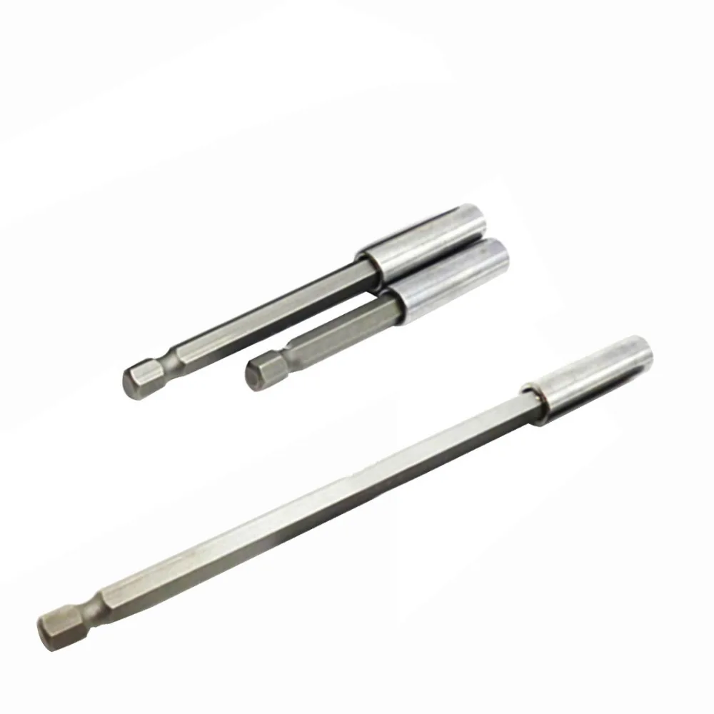 3Pcs Extension Bit Set Extensions Quick Change 1/4" Hex rod