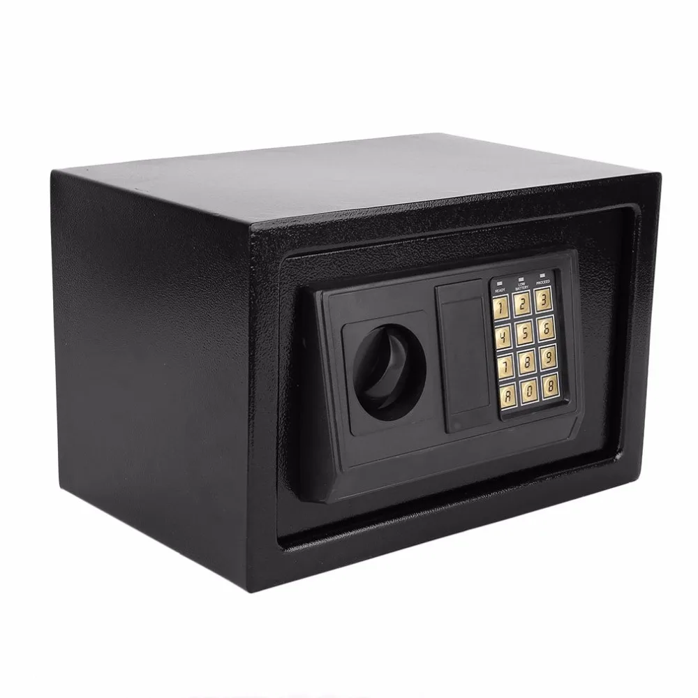 Electronic Safe box Household Wall Security Box Keypad Lock box Deposit Safes keep Money gun Jewellery Cash Safe home office use