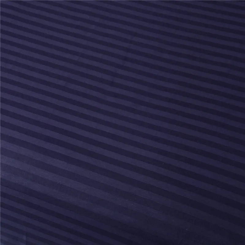 1 шт. хлопок Высококачественный сатин Полосатый Встроенная лист супер мягкие плотной ткани четырех углах с упругой наматрасник