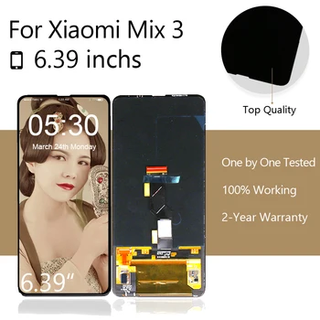 

10pcs/lot Original Amoled LCD for Xiaomi Mi Mix 3 LCD Display Touch Screen Digitizer for Xiaomi Mix 3 LCD Free Shipping DHL EMS