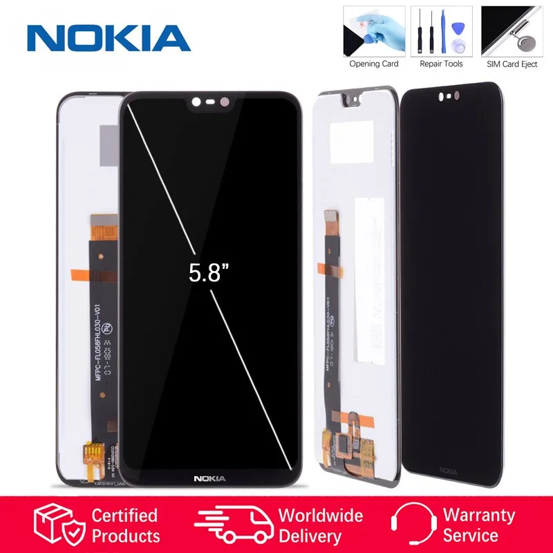 Original Display For Nokia X6 LCD Screen For Nokia X6 LCD Display Touch