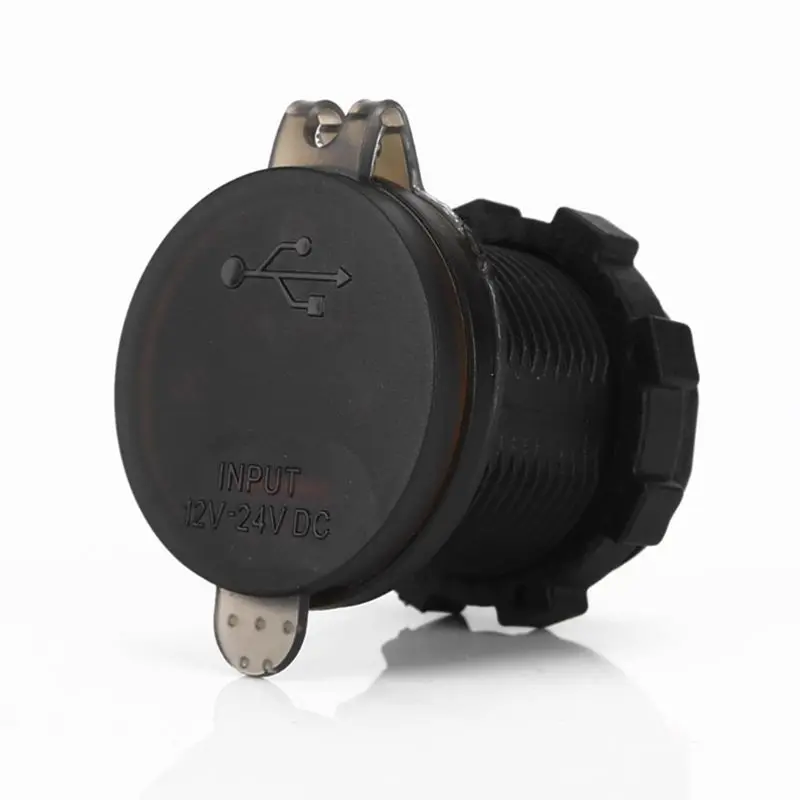 12 V/24 V 18 W للماء سريعة تهمة 3.0 المزدوج USB مأخذ شاحن السيارة LED الفولتميتر ل سيارة البحرية ATV دراجة نارية شاحنة