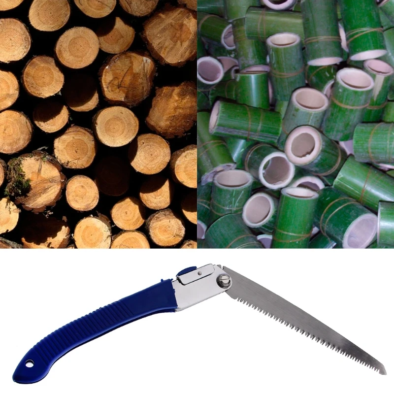 OOTDTY 1PC Mini Portable Home Manual Hand Saw for Pruning Trees Trimming Branches