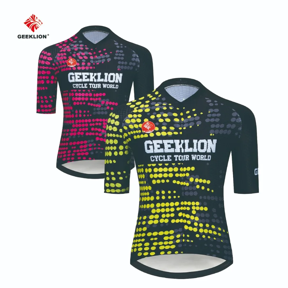 Cyclist Maillot Geeklion быстросохнущая велосипедная Джерси Команда горных велосипедистов спортивная одежда лазерная резка фитнес Ropa Cilismo Cycle Jersey