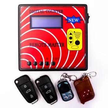 

Digital Counter Remote Master key programmer Remote Counter Transponder Programmer With 4pcs Fixed Code Remote Keys 290-450MHZ