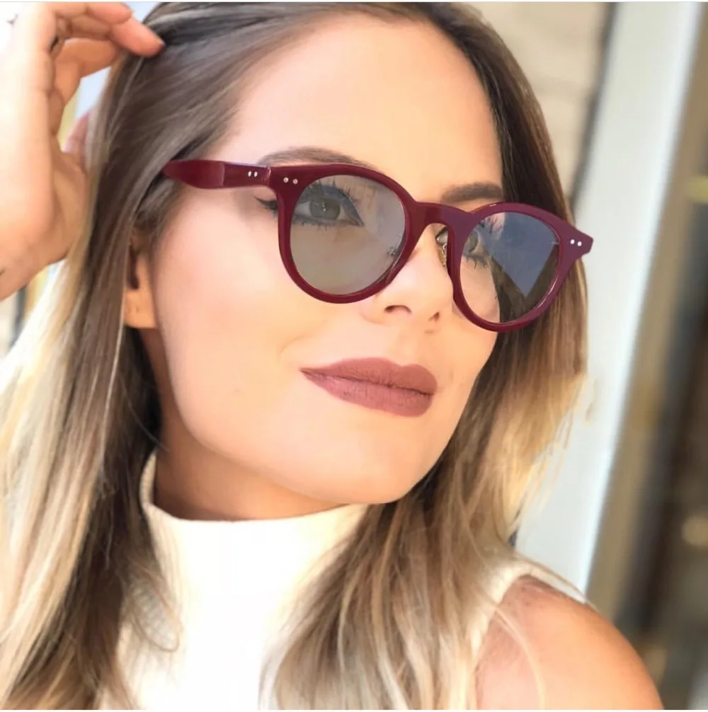 

Vintage Transition Sun Photochromic Reading Glasses Men women Multifocal Diopter Progressive glasse Round reading glasses FML