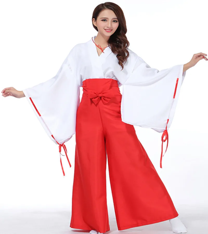 Cosplay&Ware [4]Anime Kikyou Cosplay Kimono Costumes Women Japanese Set Costume Full Carnival Cos Girls -Cosplay&Ware anime Shop