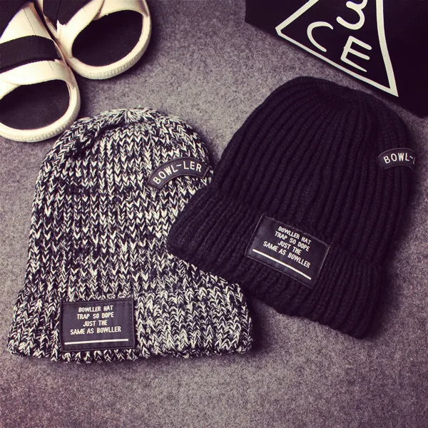 

2016 Newest Cheap promotion Fashion men Running man beanie haha bowller knitted hat for women winter skullies beanies