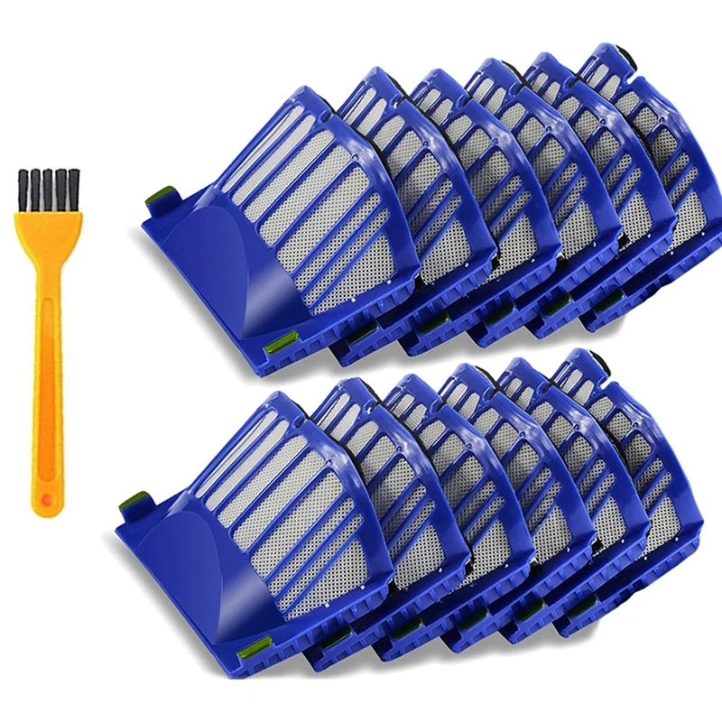 

hot sale 13Pcs Hepa Brush Filter Replacement For Irobot Roomba 500 600 Series 536 550 551 620 650 Vacuum Cleaner Parts Accesso
