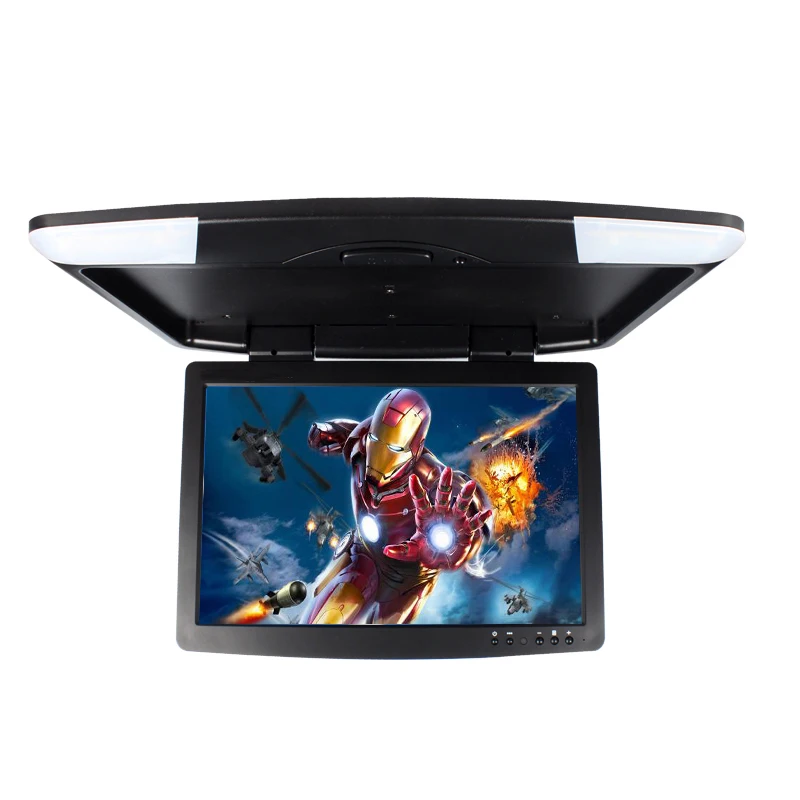 

17 Inch Roof Mount TFT-LCD Color Monitor Car Roof Monitor Car Styling Overhead Multimedia Video&Two video Input AV for Car