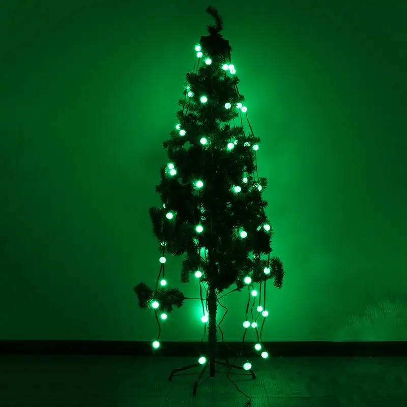 

Christmas Laser Light 48 Bulb LED String Lights Holiday Lighting For Indoor Party Christmas Tree garden Decoration 3 Modes