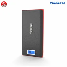 Original Pineng 20000mah Power Bank PN920 Portable Battery Mobile Li Polymer PowerBank with LED Indicator For