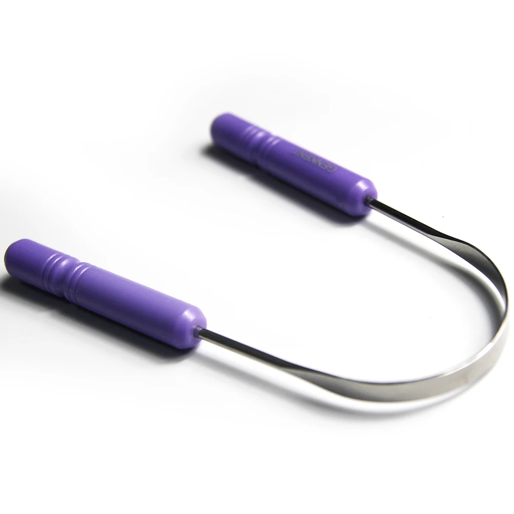 GENKENT Tongue Cleaner Stainless Steel Tongue Cleaner Oral Hygiene