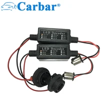 Carro LEVOU Decodificador 1156 Decodificador LEVOU 150 Graus 180 Graus tomada Cancelador de Aviso de Erro de Erro de Carga Grátis Resistor Lâmpada LED decodificador