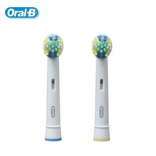 EB25 2 Replacement Heads Oral B Deep Cleaning Electric Toothbrush Heads for D12 D20 3709 D34